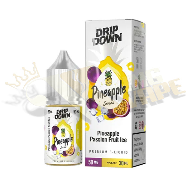 BUY NEW PINEAPPLE PASSION FRUIT ICE SALT BY DRIP DOWN PINEAPPLE SERIES - 30ML