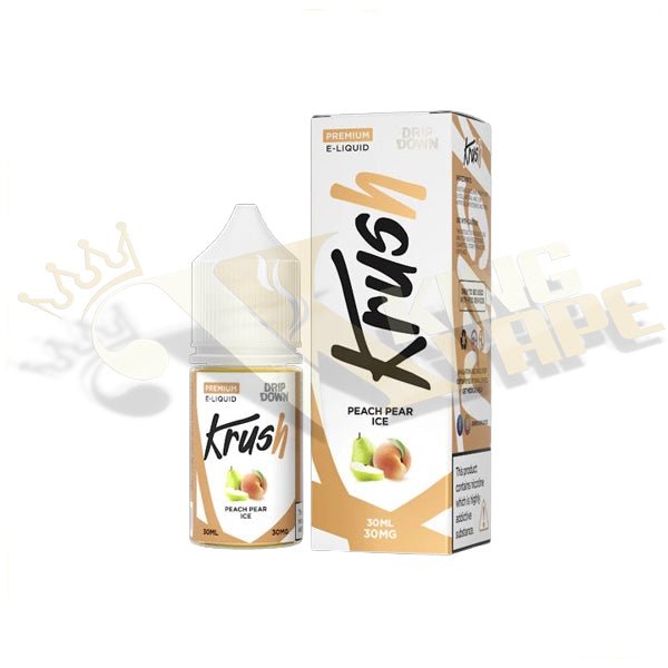 Peach Pear Ice Salt By Drip Down Krush - 30ml at King Vape Pakistan