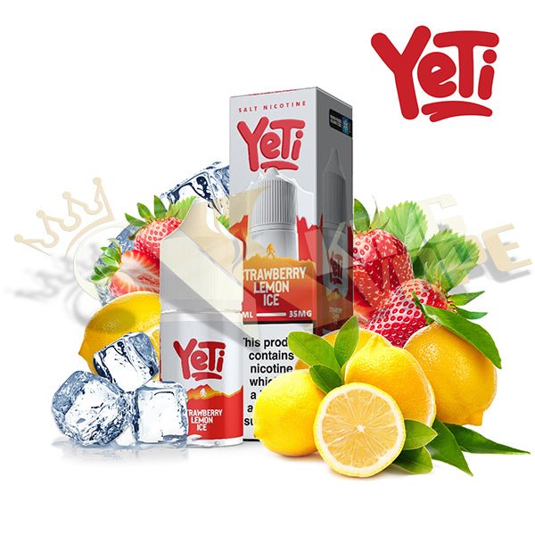Strawberry Lemon Ice Salt By Yeti - 30ml at King Vape Pakistan