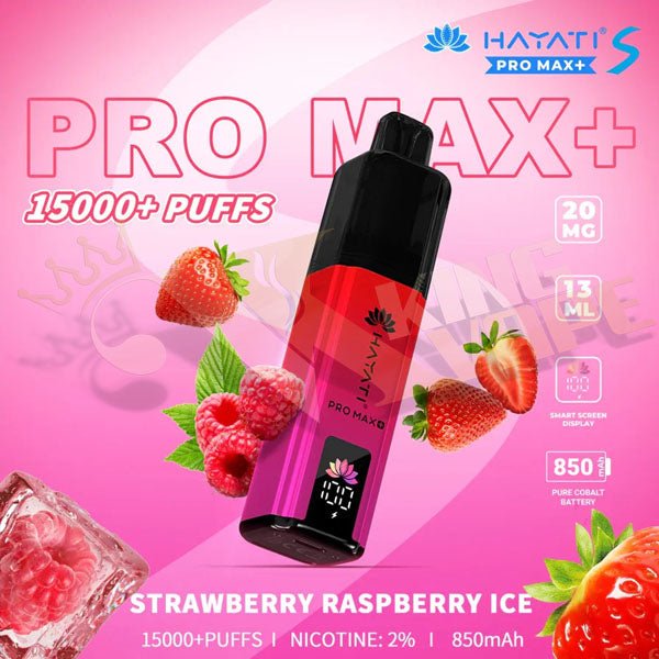 Hayati Pro Max+ S Disposable 15000 Puffs at King Vape Pakistan