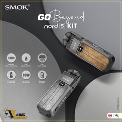 BUY SMOK NORD 5 80W POD MOD KIT