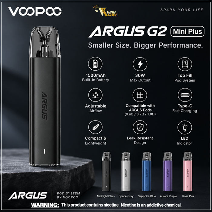 Buy Voopoo Argus G2 Mini Plus 30W Pod Device In Pakistan