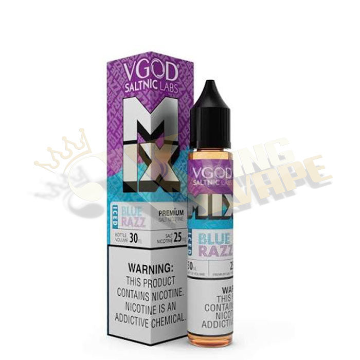 BUY BLUE RAZZ ICE SALT BY VGOD - 30ML