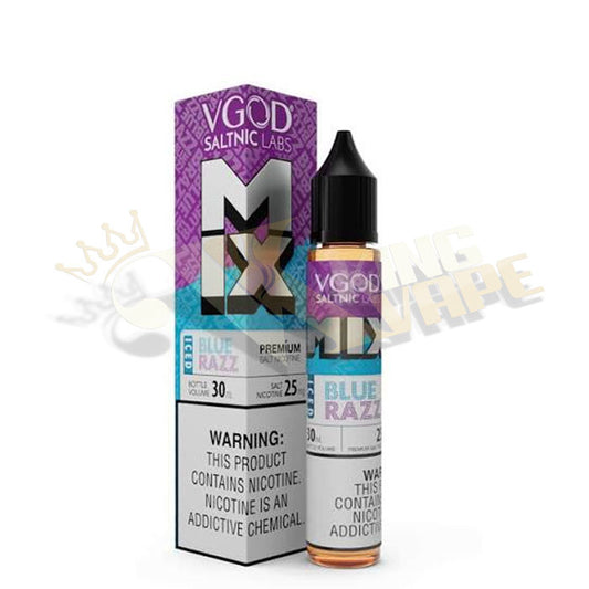 BUY BLUE RAZZ ICE SALT BY VGOD - 30ML