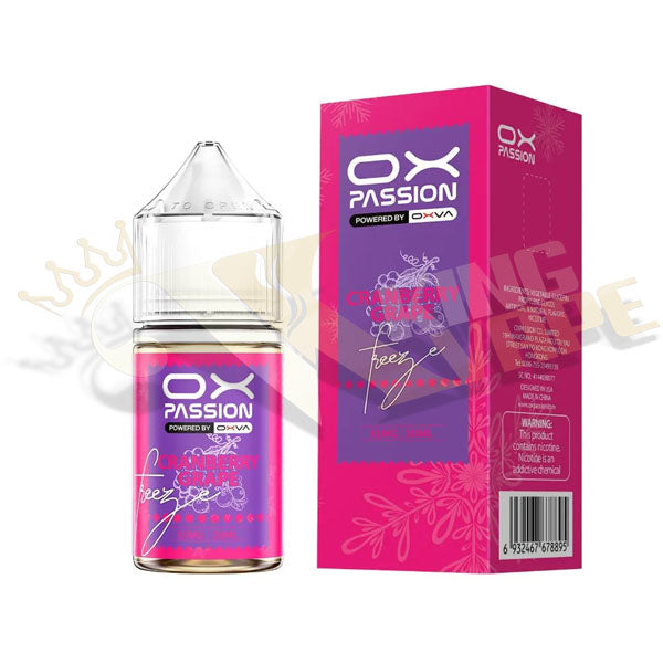 BUY CRANBERRY GRAPE ICE SALT BY OXVA - 30ML