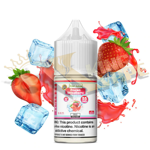 STRAWBERRY FREEZE SALT BY POD JUICE