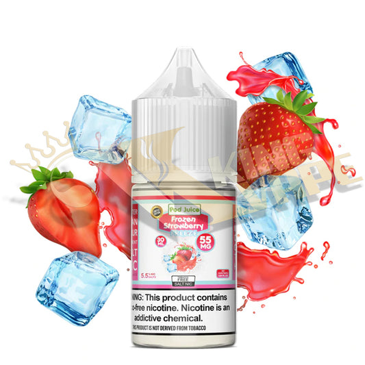 STRAWBERRY FREEZE SALT BY POD JUICE