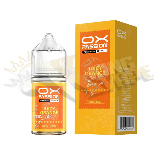Juicy Orange Ice Salt By OXVA - 30ml at King Vape Pakistan