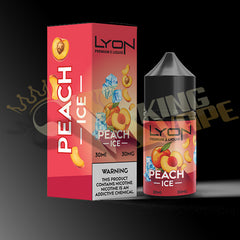 BUY PEACH ICE SALT BY LYON - 30ML