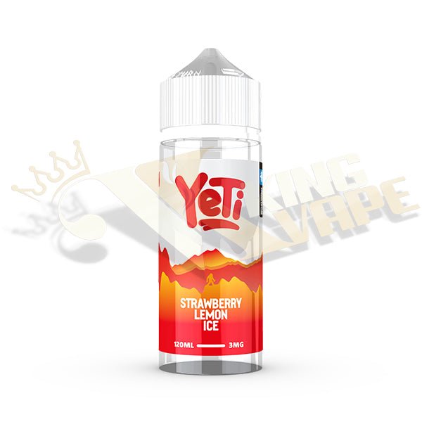 Strawberry Lemon Ice By Yeti - 120ml at King Vape Pakistan