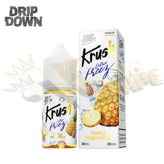 BUY TRIPLE PINEAPPLE EXTRA FREEZE SALT BY DRIP DOWN KRUSH - 30ML