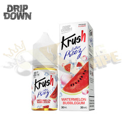 Watermelon Bubblegum Extra Freeze Salt by Drip Down Krush - 30ml